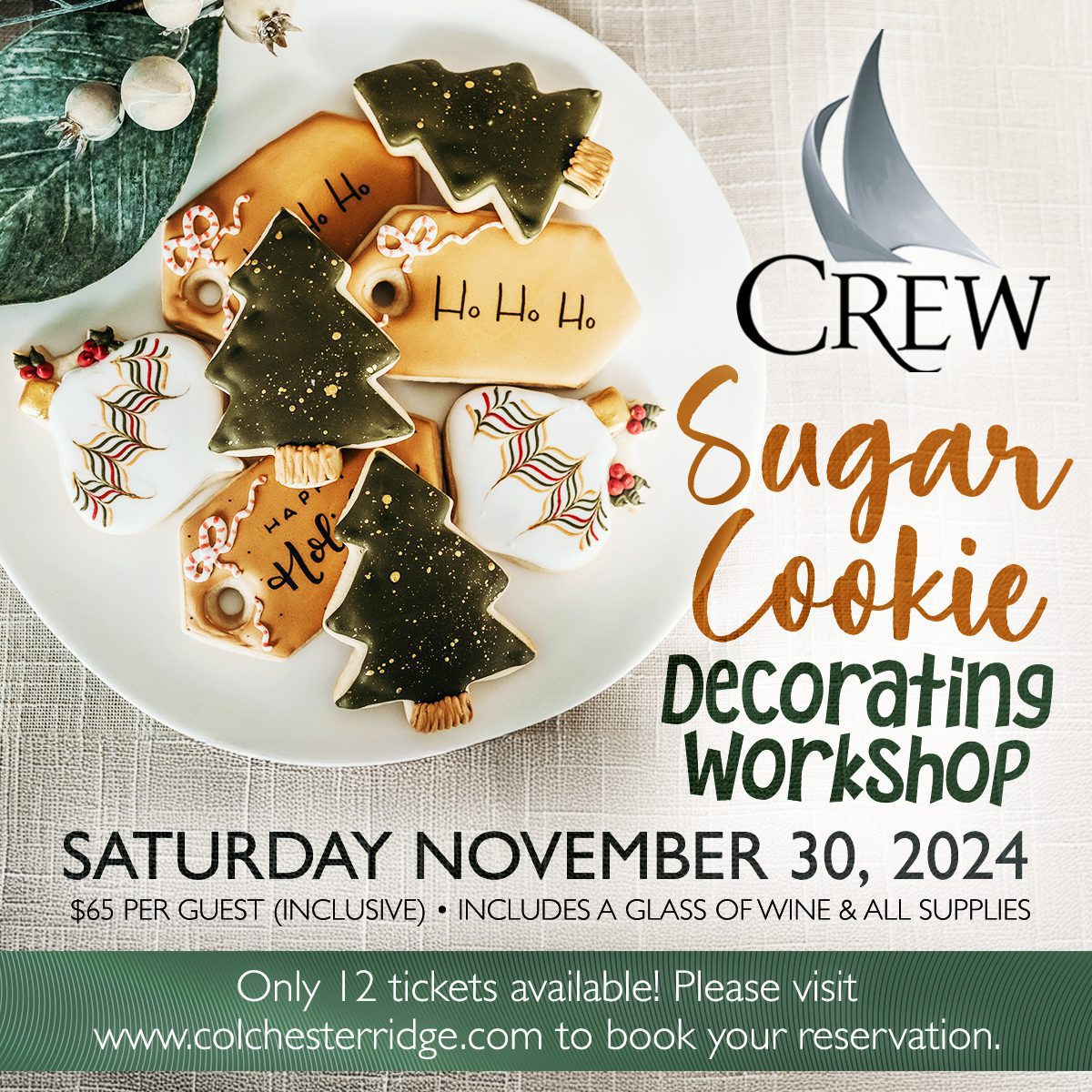 CREW Cookies